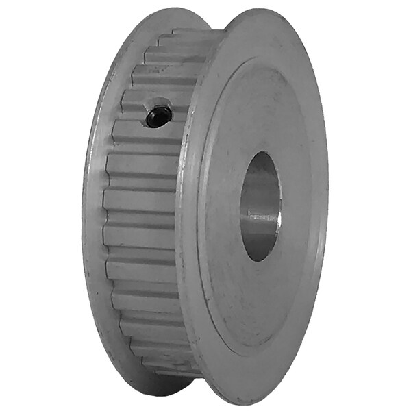 B&B Manufacturing 32XL037-3FA7, Timing Pulley, Aluminum, Clear Anodized, 32XL037-3FA7 - main